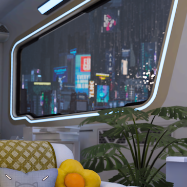 Cinematic 3D visuals of SoulLink, a next-gen AI companion